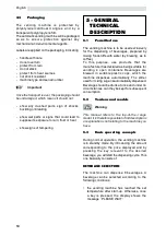 Предварительный просмотр 10 страницы Saeco ESPRESSO SG200E Operation & Maintenance Manual