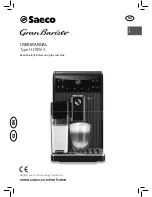 Saeco GranBaristo HD8964 User Manual предпросмотр