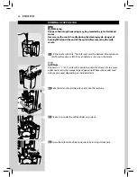 Предварительный просмотр 38 страницы Saeco HD9712 Incanto Executive User Manual