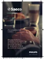 Saeco PICOBARISTO HD8924 User Manual preview