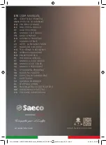 Preview for 2 page of Saeco XELSIS SUPREMA User Manual