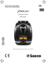 Saeco XSMALL HD8642 User Manual preview