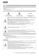 Preview for 6 page of SAER Elettropompe AP Series User Manual