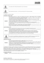 Preview for 15 page of SAER Elettropompe AP Series User Manual