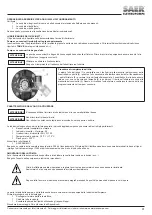 Preview for 17 page of SAER Elettropompe NCB Use And Maintenance Manual