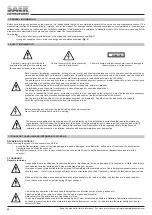 Preview for 20 page of SAER Elettropompe NCB Use And Maintenance Manual