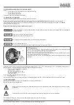 Preview for 27 page of SAER Elettropompe NCB Use And Maintenance Manual