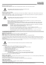 Preview for 31 page of SAER Elettropompe NCB Use And Maintenance Manual