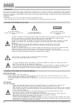 Preview for 40 page of SAER Elettropompe NCB Use And Maintenance Manual