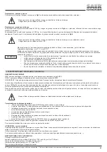 Preview for 41 page of SAER Elettropompe NCB Use And Maintenance Manual