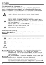 Preview for 42 page of SAER Elettropompe NCB Use And Maintenance Manual