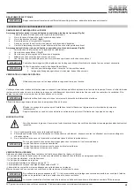 Preview for 45 page of SAER Elettropompe NCB Use And Maintenance Manual