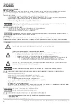 Preview for 46 page of SAER Elettropompe NCB Use And Maintenance Manual