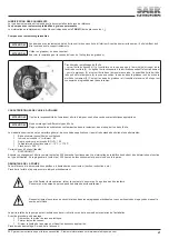 Preview for 47 page of SAER Elettropompe NCB Use And Maintenance Manual