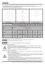 Preview for 54 page of SAER Elettropompe NCB Use And Maintenance Manual