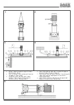 Предварительный просмотр 3 страницы SAER Elettropompe PMK Series Manual