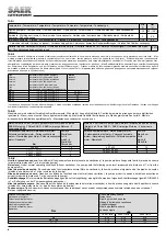 Предварительный просмотр 6 страницы SAER Elettropompe PMK Series Manual