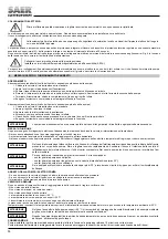 Предварительный просмотр 10 страницы SAER Elettropompe PMK Series Manual