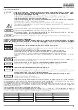 Предварительный просмотр 13 страницы SAER Elettropompe PMK Series Manual