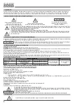 Предварительный просмотр 20 страницы SAER Elettropompe PMK Series Manual