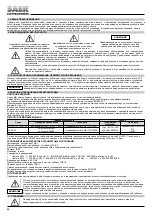 Предварительный просмотр 32 страницы SAER Elettropompe PMK Series Manual