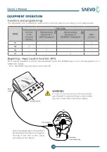 Предварительный просмотр 20 страницы SAEVO Endus Duo R Owner'S Manual