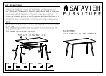 Предварительный просмотр 1 страницы Safavieh Furniture Acre DTB5800A Manual