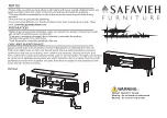 Предварительный просмотр 1 страницы Safavieh Furniture Cielle MED9628 Quick Start Manual