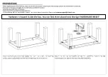 Предварительный просмотр 2 страницы Safavieh Furniture Coromio COF7014 Manual