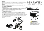 Safavieh Furniture NST9606 Manual предпросмотр