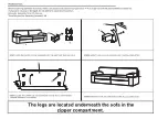 Предварительный просмотр 2 страницы Safavieh Furniture SFV7508A Assembly Instructions