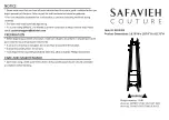 Safavieh SFV4202 Manual preview