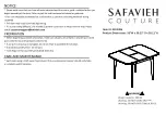 Safavieh SFV4206 Manual preview