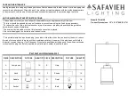 Preview for 1 page of Safavieh TBL4102 Quick Start Manual