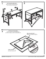 Предварительный просмотр 2 страницы Safco 3962 Assembly Instructions