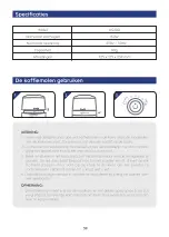 Preview for 41 page of SafeCourt KOFFIEMOLEN-PRO User Manual