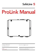 Safeline ProLink Manual preview