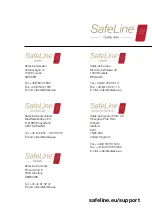 Предварительный просмотр 20 страницы Safeline SL1 Installation Manual