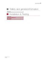 Предварительный просмотр 3 страницы Safeline VA4 Operating Instructions Manual