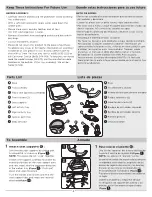 Предварительный просмотр 2 страницы Safety 1st Baby-saurus Lights and Sounds Walker WA113 Manual