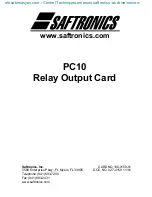 Saftronics PC10 Manual preview