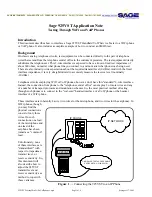 Предварительный просмотр 1 страницы Sage 925VST Application Note