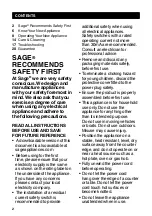 Preview for 2 page of Sage Bambino Plus SES500 Quick Manual