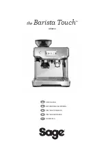 Предварительный просмотр 1 страницы Sage Barista Touch SES880 User Manual