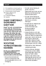 Preview for 14 page of Sage Dose Control Pro BCG600 Quick Manual