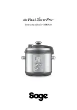 Sage Fast Slow Pro BPR700 Instruction Book preview