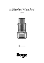 Sage Kitchen Wizz Pro Quick Manual preview