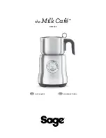 Sage Milk Cafe BMF600 Quick Manual preview