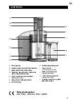 Preview for 5 page of Sage Nutri Juicer BJE410 Quick Manual