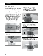 Preview for 6 page of Sage Nutri Juicer BJE410 Quick Manual